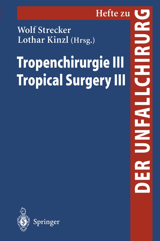 Tropenchirurgie III / Tropical Surgery III - cover