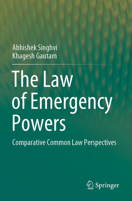The Law of Emergency Powers - cover