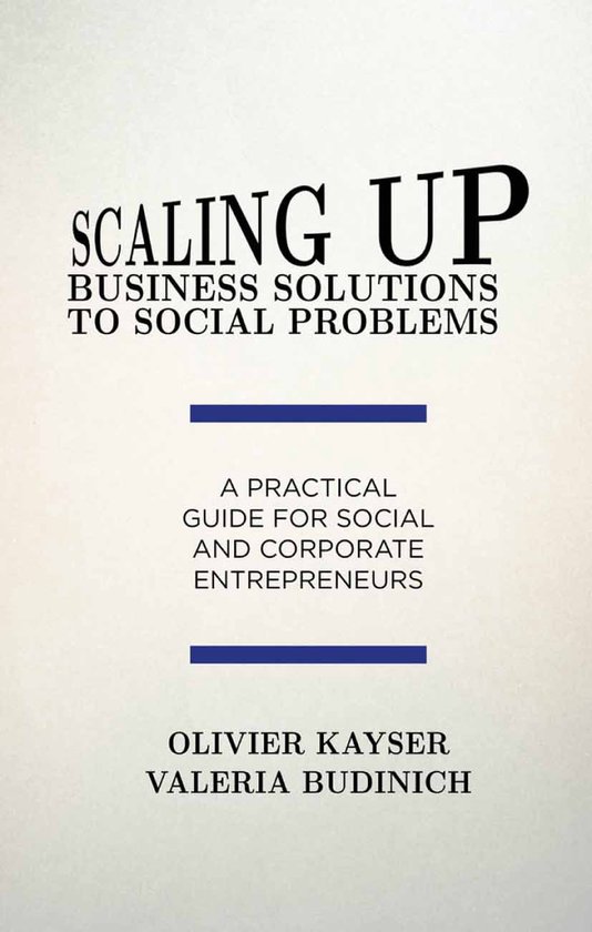 Scaling up Business Solutions to Social Problems - cover