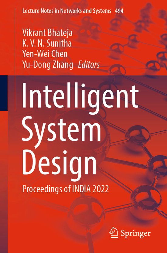 Lecture Notes in Networks and Systems494- Intelligent System ... - cover