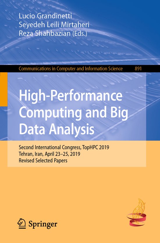 Communications in Computer and Information Science891- High- ... - cover