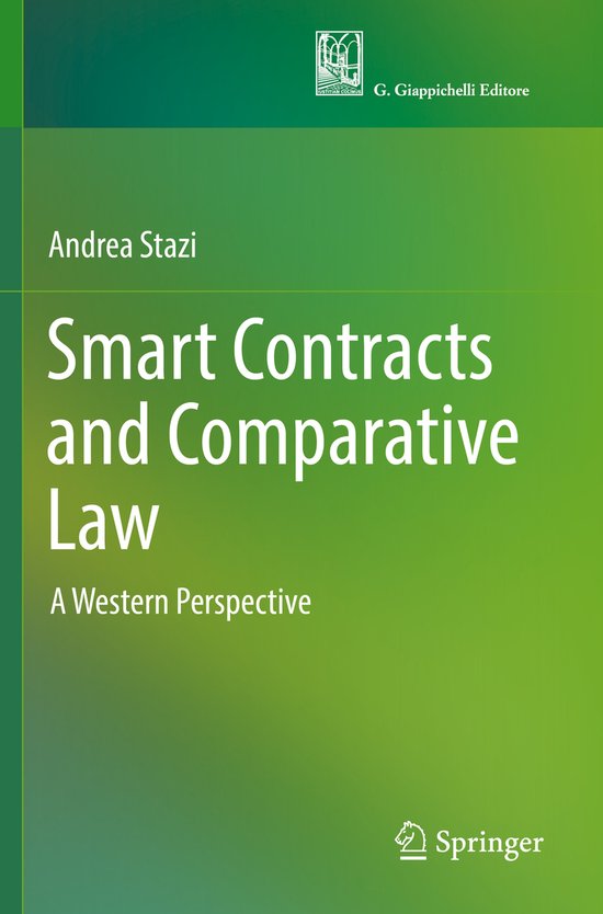Smart Contracts and Comparative Law - cover