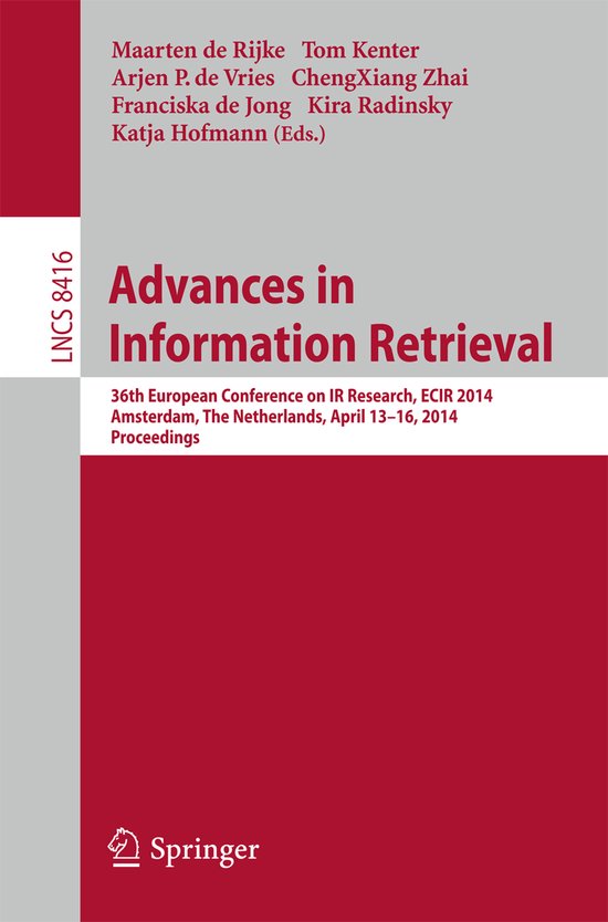 Advances in Information Retrieval - cover