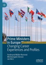 Palgrave Studies in Political Leadership - Prime Ministers in Europe