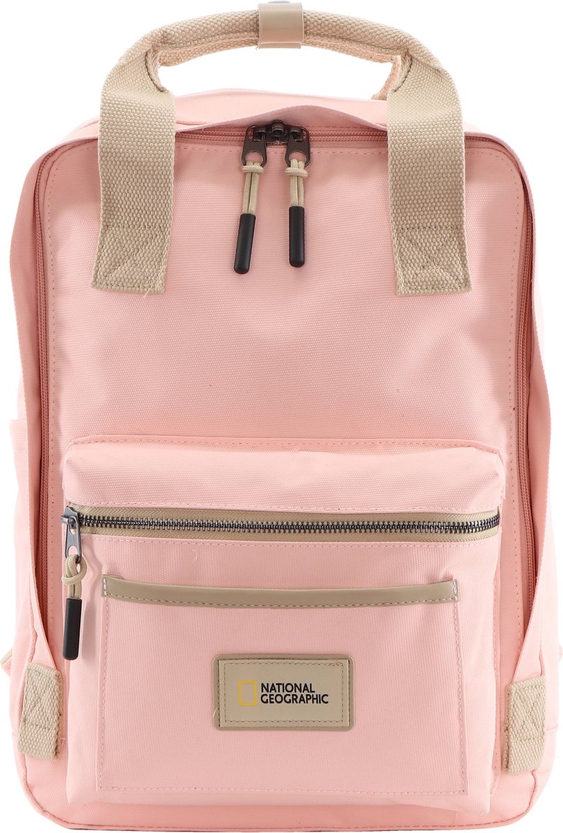 National Geographic Laptop Rugzak / Rugtas / Schooltas - 15 inch - Legend- Roze - Roze