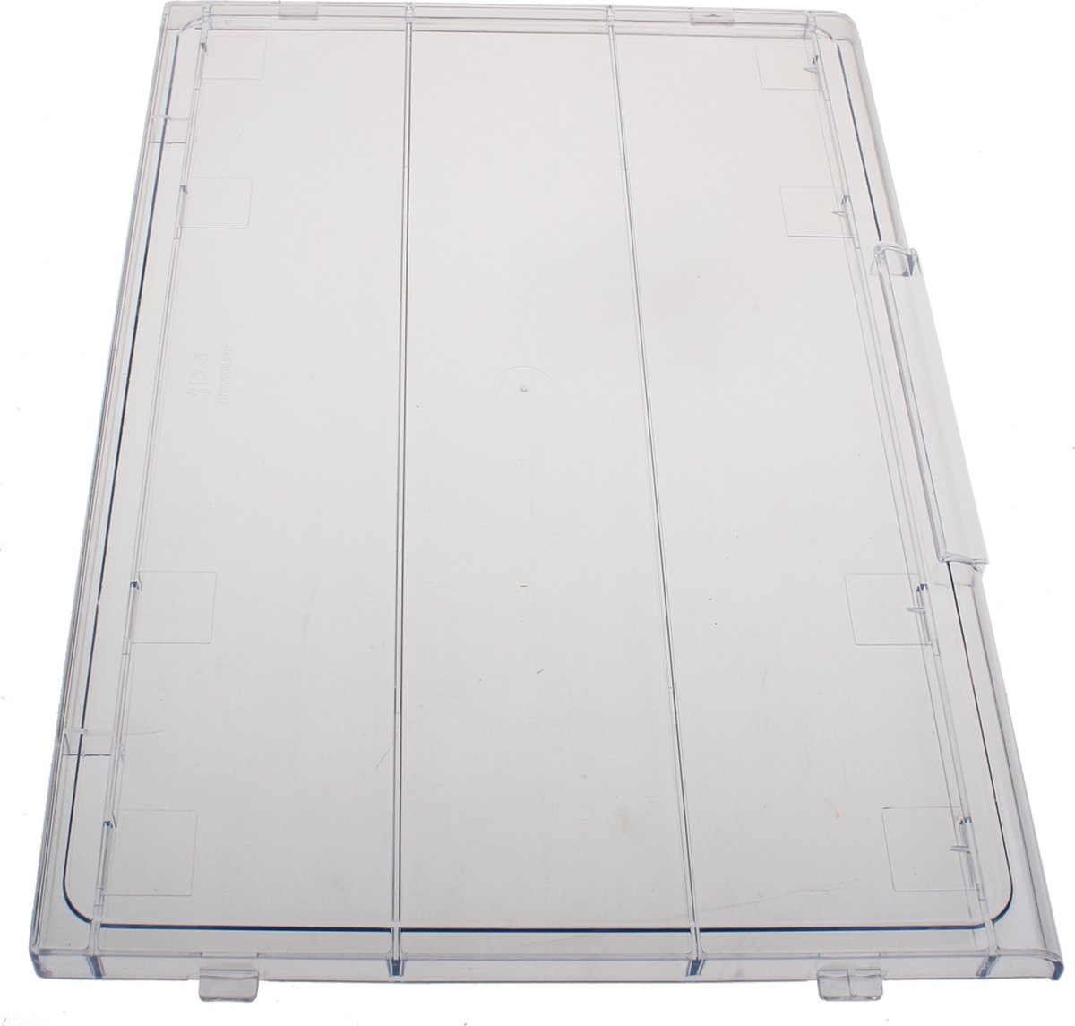 Whirlpool Legplaaat (plastiek) - 481241829737 Transparant