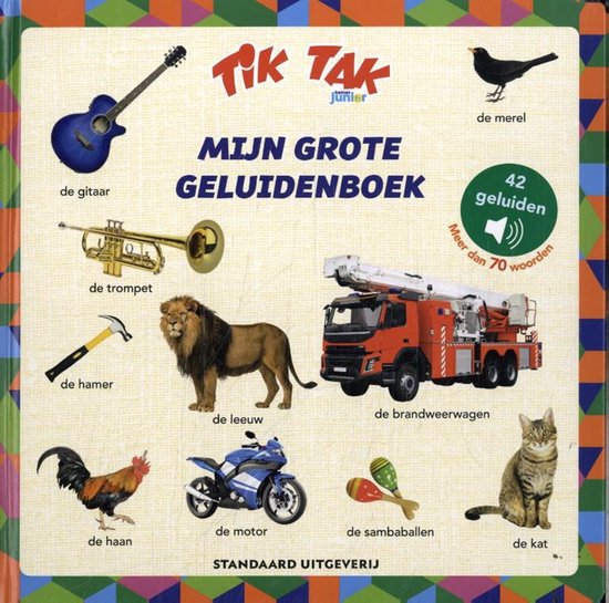 Tik Tak 1 - Mijn grote geluidenboek - cover
