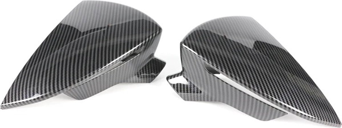 Set Achteruitkijkspiegelkappen In Carbonlook Voor SEAT Leon Mk3 5F, Ibiza Mk5 En Arona – 2 Stuks, UV-bestendig, ABS