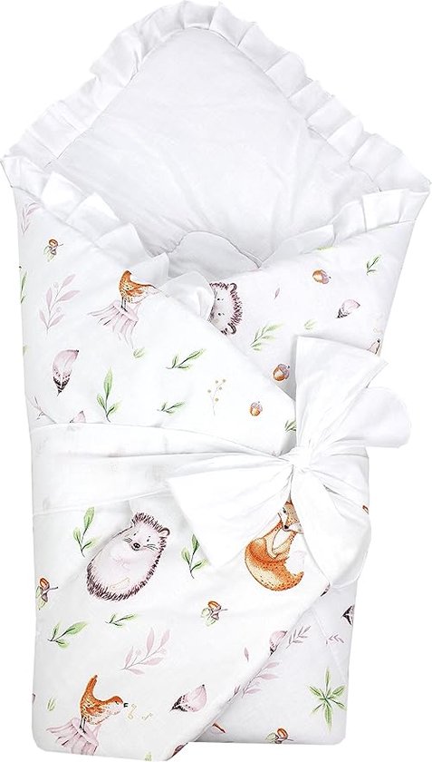 Wasserdichte, warme Decke für den Kinderwagen, Buggy, Jogger (Aqua/Bio-Baumwolle