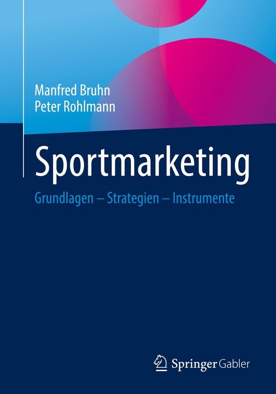Business and Economics (German Language) - Sportmarketing - cover