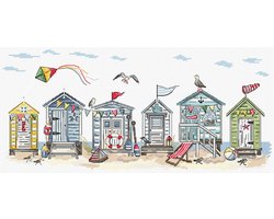 Leti Stitch Seaside Cottages L410 borduurpatroon