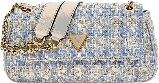 Guess Giully Convertible Xbody Flap light blue multi
