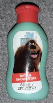 Life of pets bath & shower gel - 60 ml - travel - reisflesje - reisfles bad en douchegel - illumination - dog
