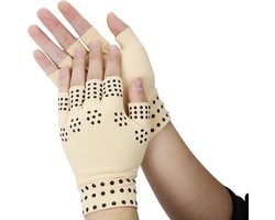 Reuma Handschoen - Artrose Handschoen - Handschoenen zonder toppen - Hand Ondersteuning - Pijnverlichting - 2 Stuks