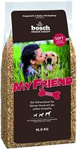 Hondenvoer voor volwassen honden van alle rassen | Volwaardige voeding met zachte brokjes | 15 kg