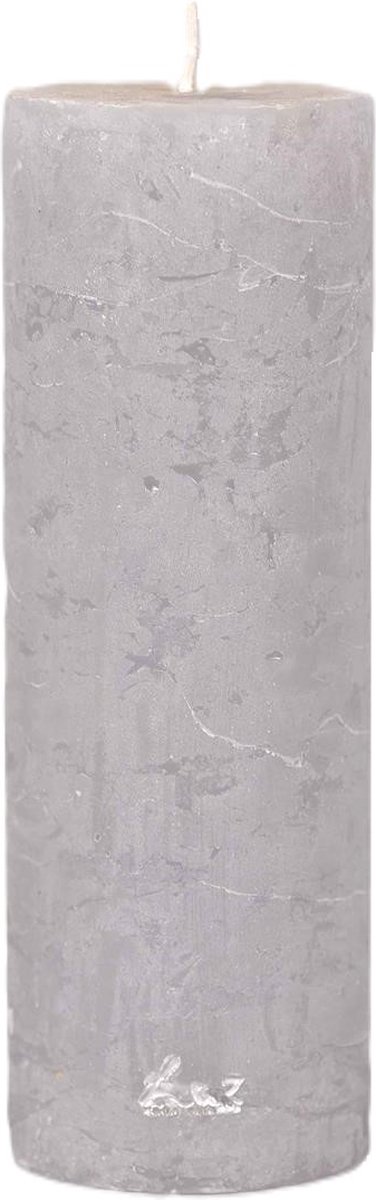 Rasteli Luz Your Senses Kaars-Stompkaars Muis Grijs D7 cm H 20 cm