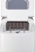 Bol.com Ice Maker 10 kg 150 W - 9 Ice Cubes in 9 Minutes - Water Tank 1.7 L - Basket and Scoop aanbieding