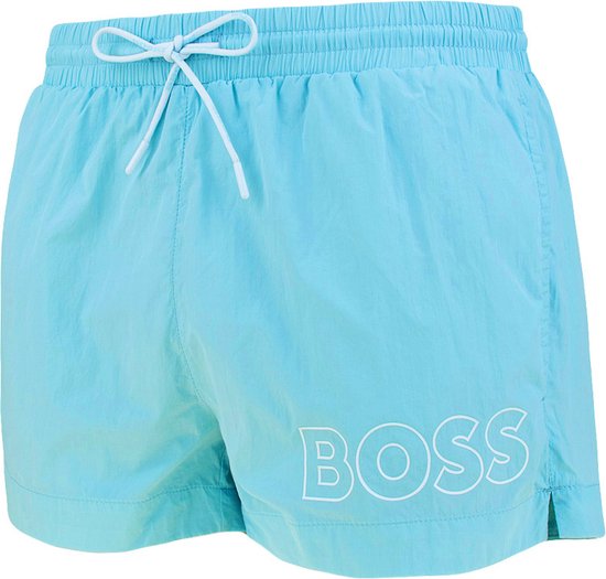 Hugo Boss BOSS zwemshort mooneye logo blauw V - S