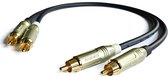 Audiophile Squad Cinch Kabel van MOGAMI 2534 - 50 cm High End RCA Audio Kabel V2.0