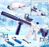 Elektrische Waterpistool - Automatische Waterpistool - Water Gun - Water Glock - Met Veiligheidsbril - Aquablaster - Waterspeelgoed - Elektrisch & Automatisch - Buitenspeelgoed - Zwembad - Tuin - Vakantie