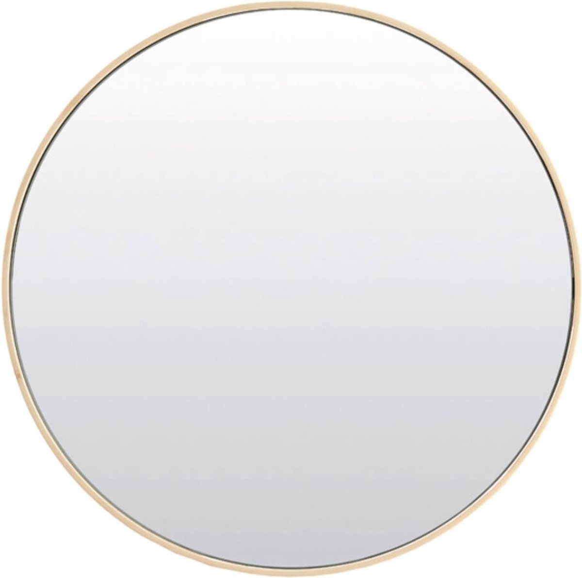 Ronde Spiegel Espejo 116cm - Crème