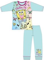 Spongebob pyjama - maat 128 - zwart / geel - Sponge Bob pyjamaset
