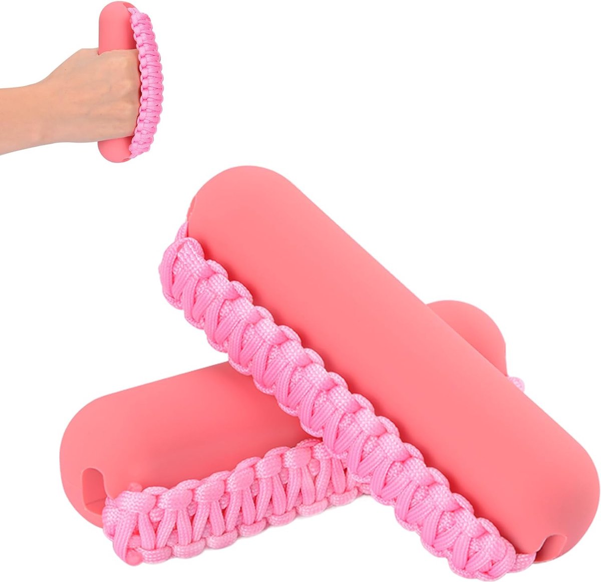 Gaiam Handgewichten voor dames en heren, zachte halter, wandelhandgewichtsets met polsband, wandelen, hardlopen, fysiotherapie, aerobics, set van 2 x 0,5 kg, paars, 1 tel