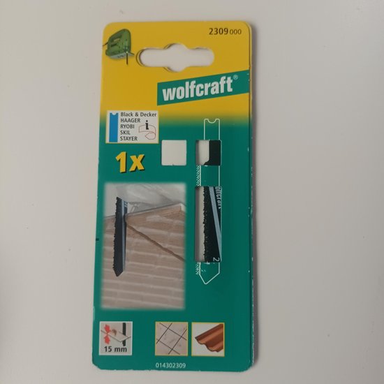 Wolfcraft decoupeerzaagblad 2309
