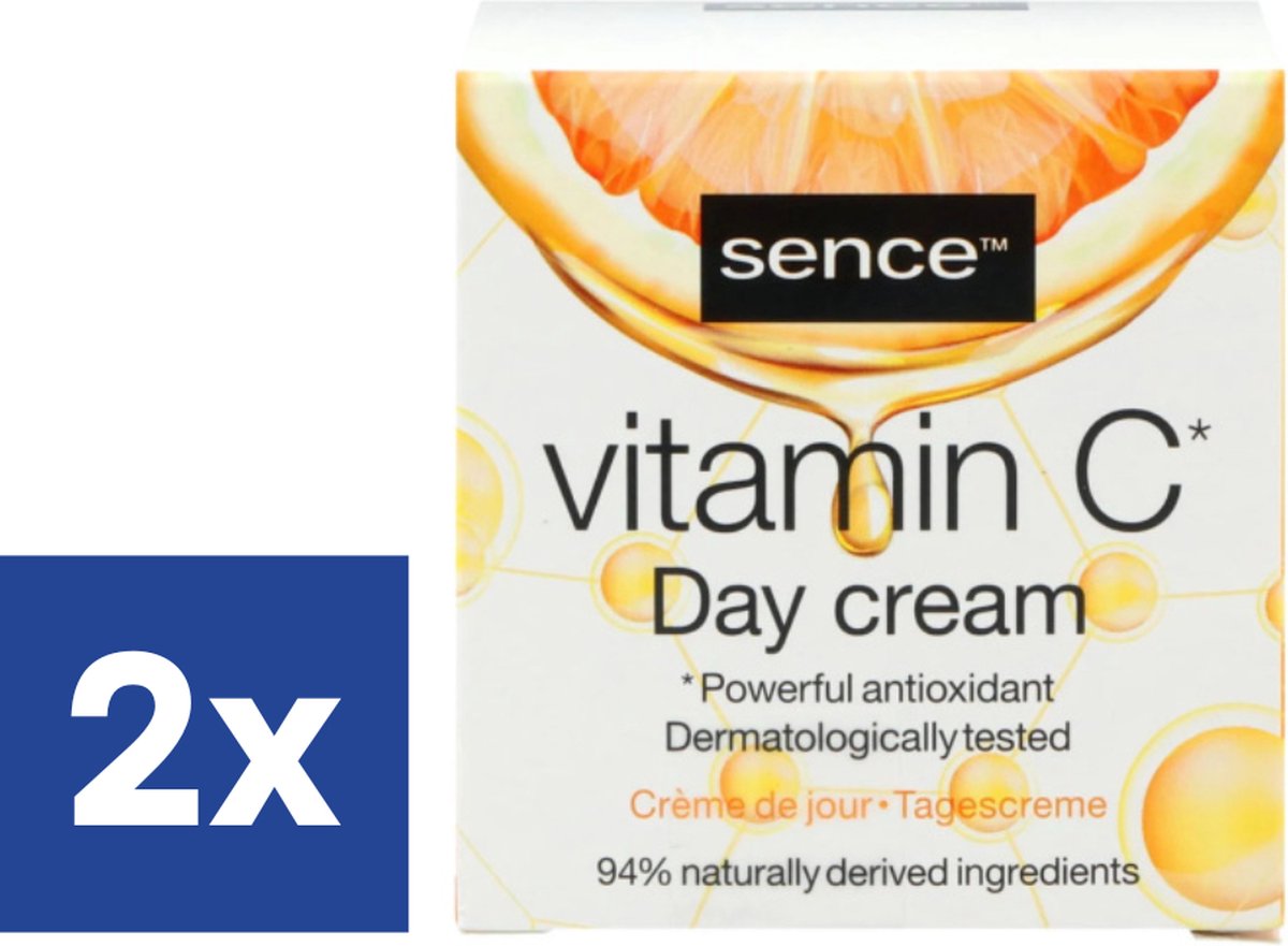 Goedkoopste Sence Dagcrème Vitamine C - 2 x 50 ml