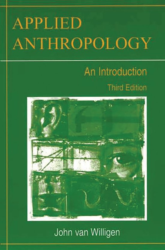 Applied Anthropology - cover