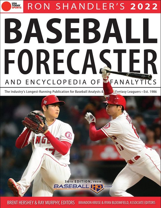 Ron Shandler's 2022 Baseball Forecaster - cover