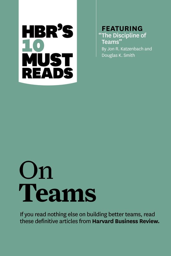 HBRs 10 Must Reads On Teams - cover