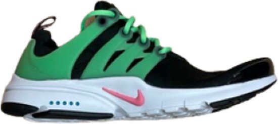 Nike - Presto (GS) - Jongens/kinderen - sneakers - wit/zwart/groen - Maat 38,5