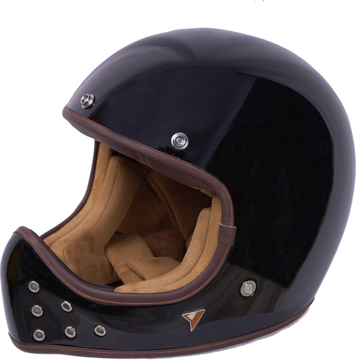 By City Integralhelm The Rock Helmet Black Shiny-S