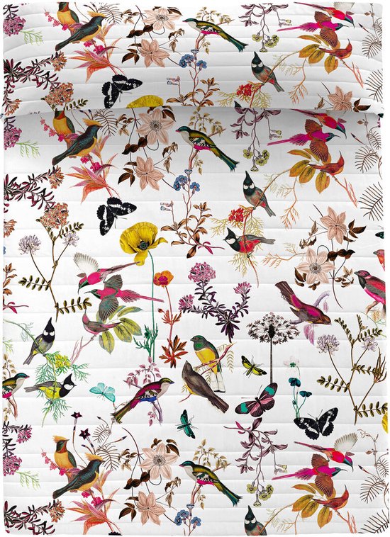 Sprei HappyFriday HF Birds of paradise Multicolour 270 x 260 cm