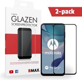 2-pack BMAX Screenprotectors geschikt voor Moto G53 - Van gehard glas - Samsung screenprotectors - Telefoonaccessoires - Telefonie & Accessoires - Beschermglas - Glazen screenprotectors