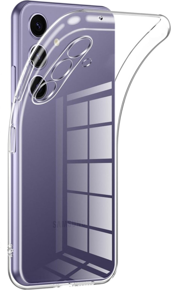 Hoesje voor Samsung Galaxy S24 Plus backcover Shockproof siliconen Transparant