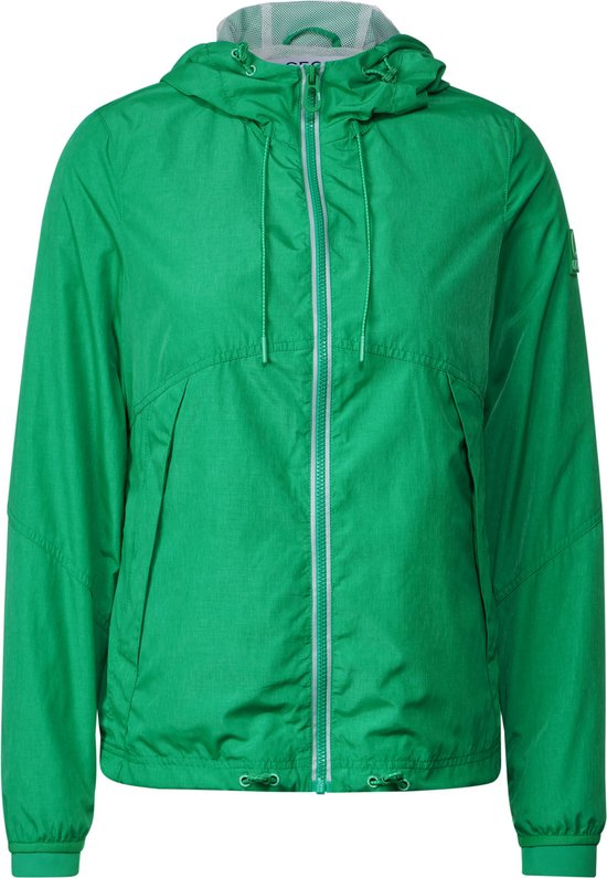Veste coupe-vent CECIL femme - vert gazon - Taille XL