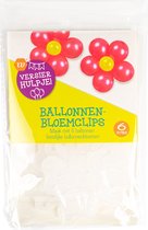 Ballonen Bloemenclips - Maak met 6 ballonnen feestelijke ballonnenbloemen - Versier hulpjes - 6 stuks Bloemenclips voor ballonnen.