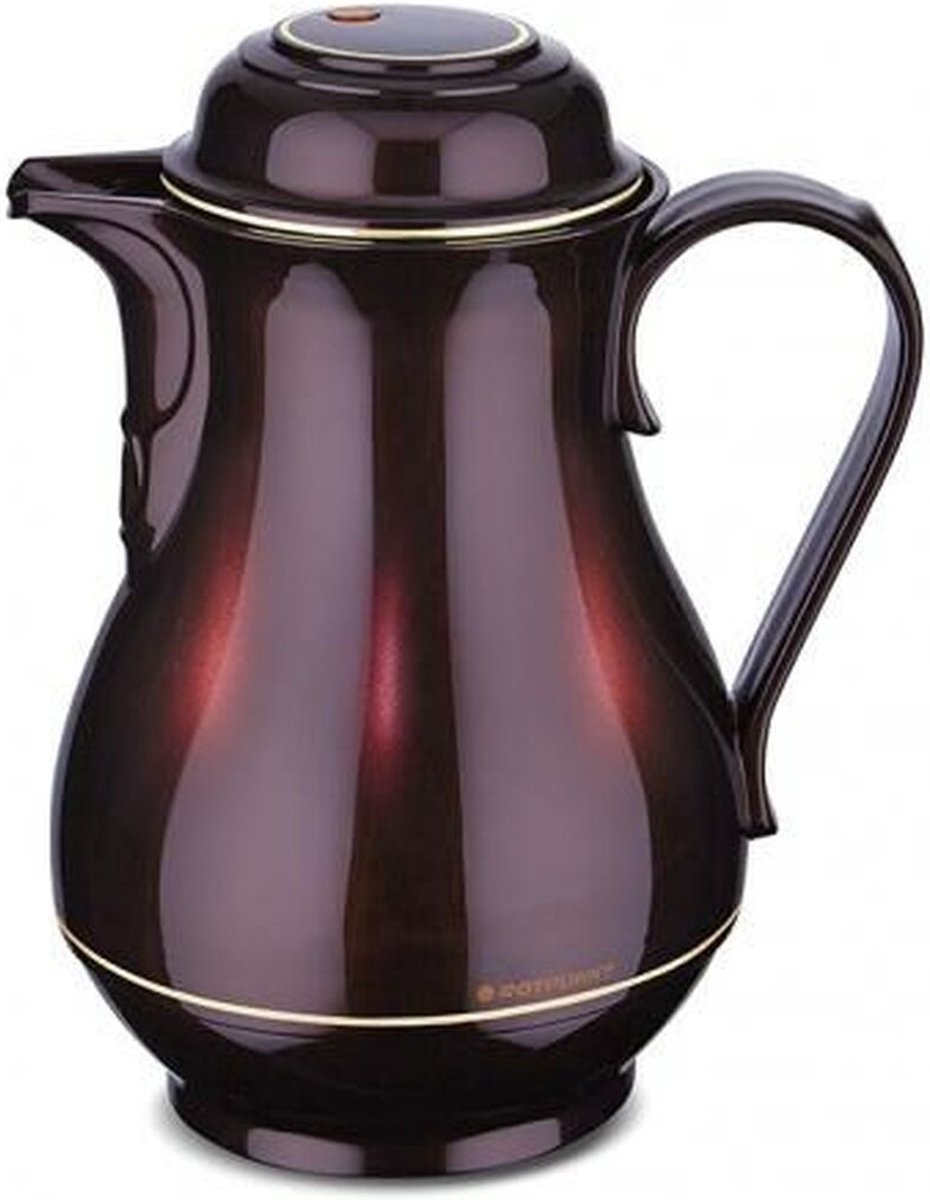 Rotpunkt 330 Serie - Thermoskan - 1L - Black Cherry - Glazen Inzetstuk