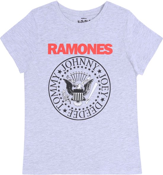Grijs t-shirt, Ramones t-shirt