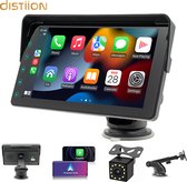 Bol.com Distiion - Navigatiesysteem 7 Inch - Apple Carplay & Android auto (draadloos) - HD touchscreen 2024 Model - Universeel -... aanbieding