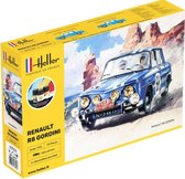 1:24 Heller 56700 Renault R8 Gordini Car - Starter Kit Plastic Modelbouwpakket