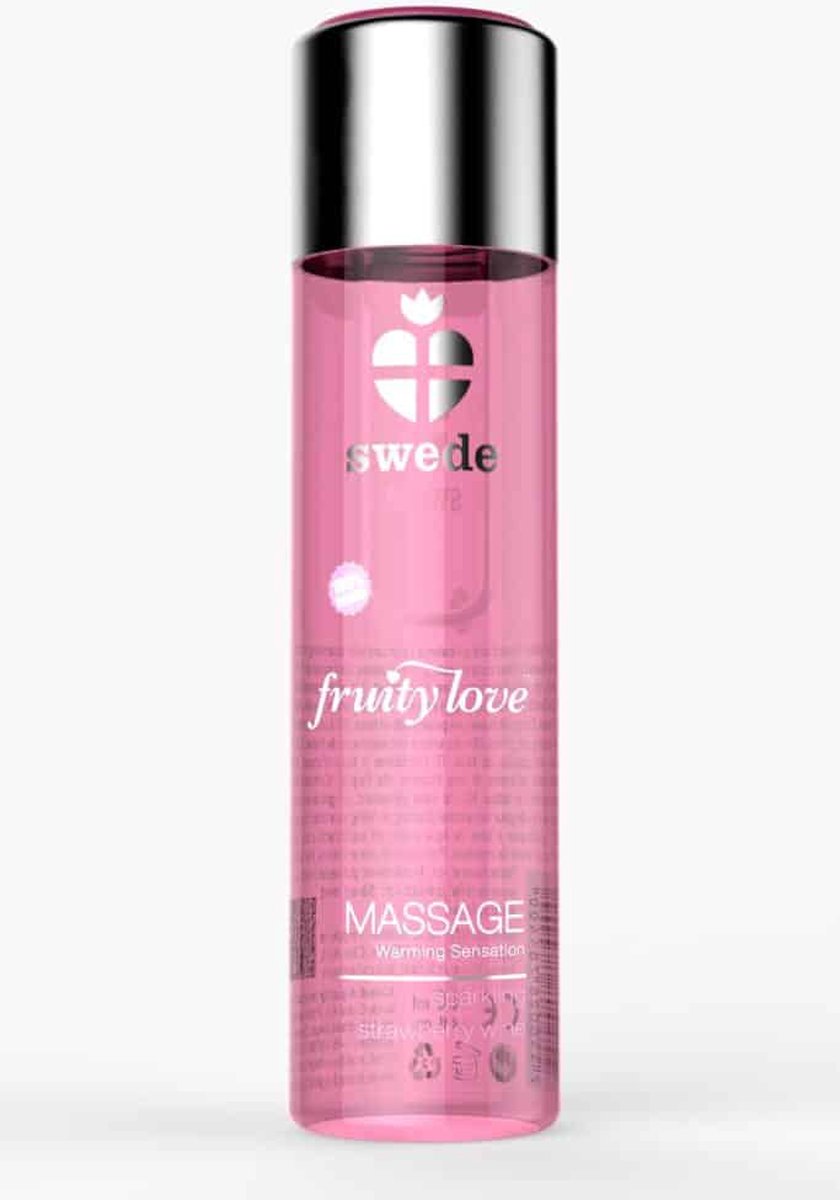 Goedkoopste Swede - Fruity Love Massage Aardbeienwijn 120 ml