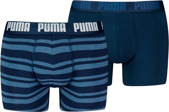 Puma - Heren Everyday Stripe Boxer - 2 pack - Maat M