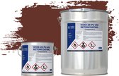 Wixx 2K PU 450 Betoncoating - 10L - RAL 8012 | Roodbruin