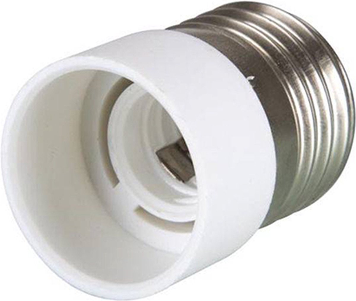 LED Line - Verloopfitting E27 naar E14 wit max. 60W