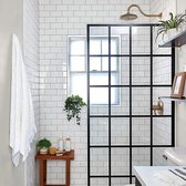 Overeem products tegelsticker set - zelfklevende tegels - plaktegels keuken/badkamer - 10 stuks