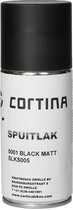 Spuitlak Cortina mat zwart UZZ0001 150ml
