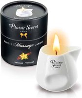 Plaisirs Secrets Massagekaars Vanille - 80 ml